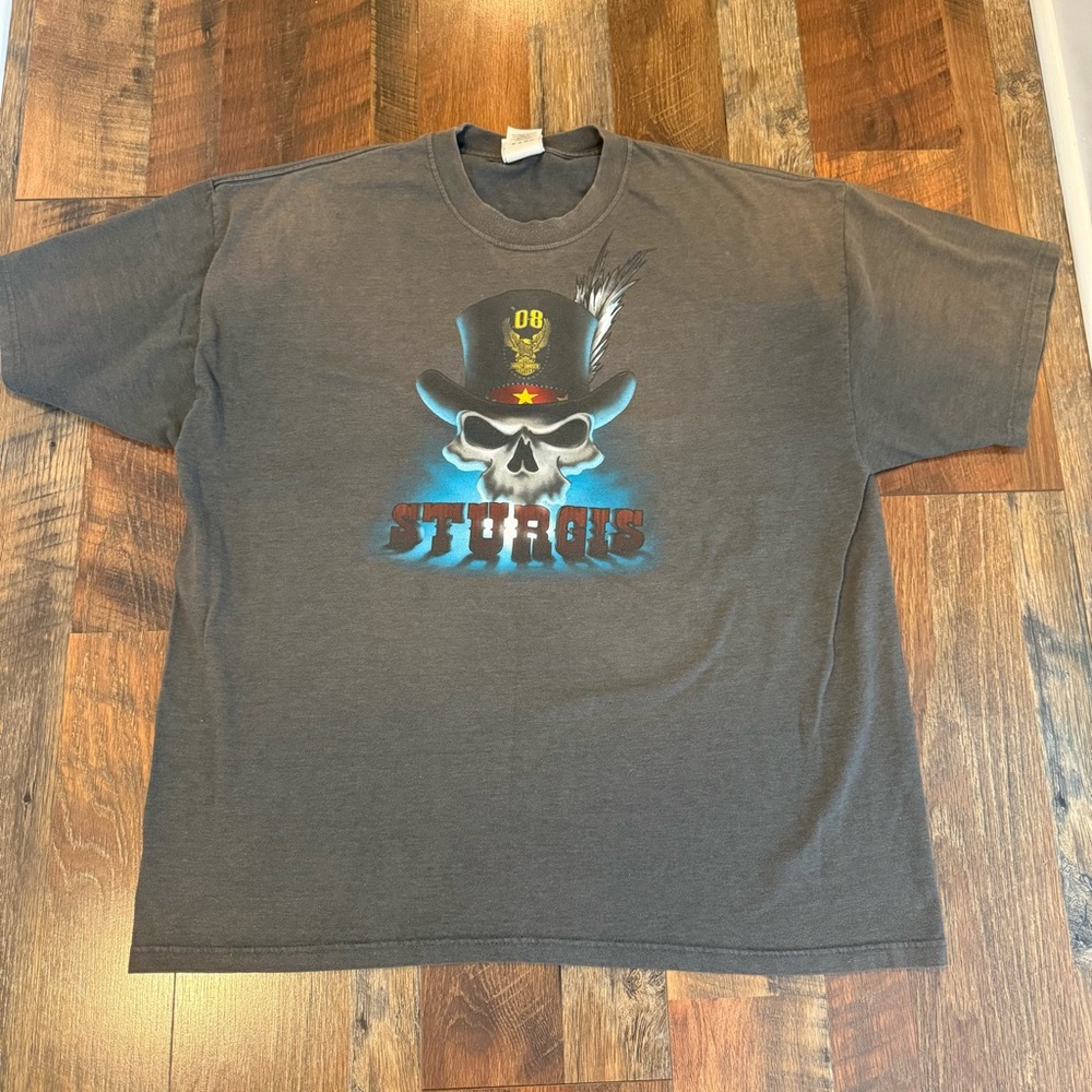 Harley-Davidson Charcoal Skull Tee